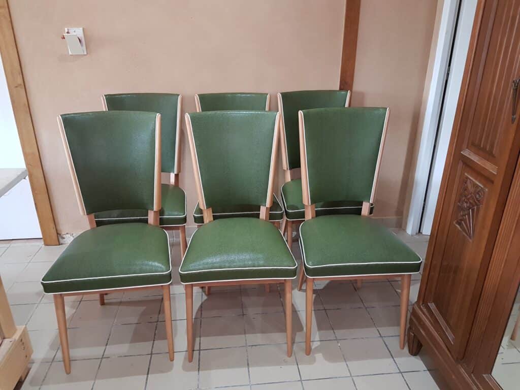 Chaises de salle a manger annees 50 min scaled