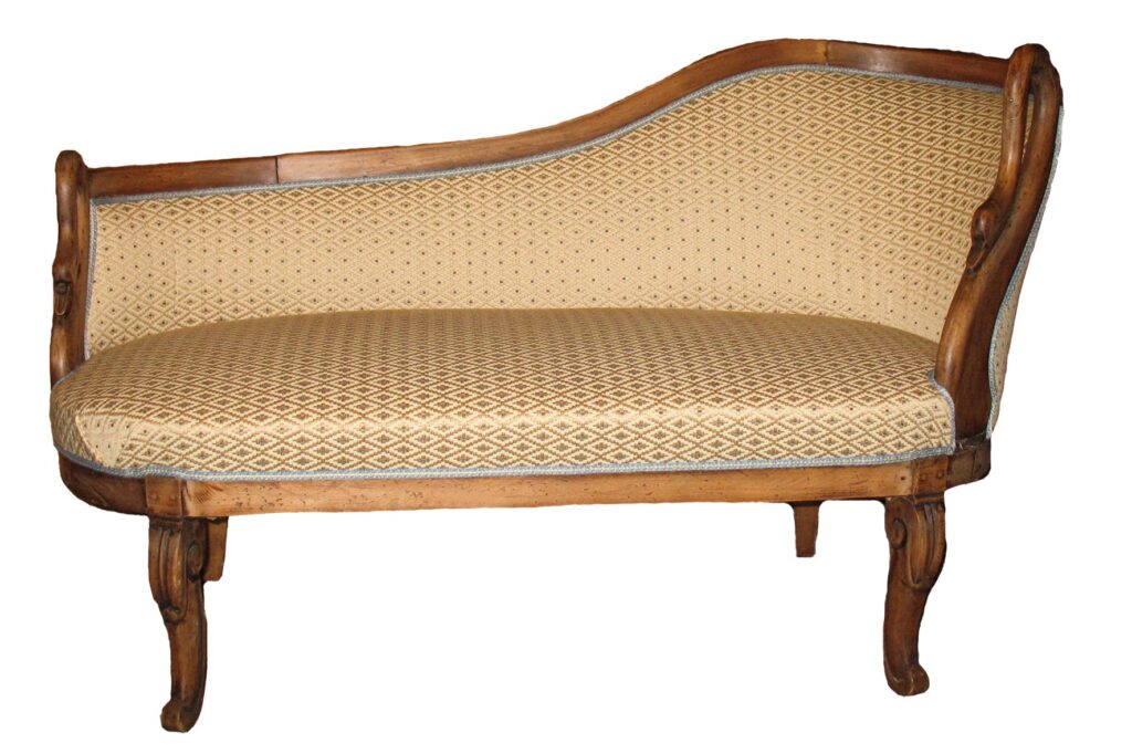 Meridienne Empire col de cygne min